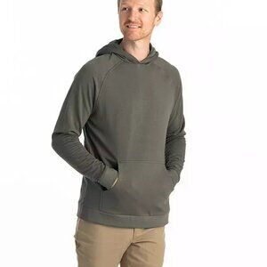 Free Fly Bamboo Lightweight Fleece Hoodie in Fatigue Colorway